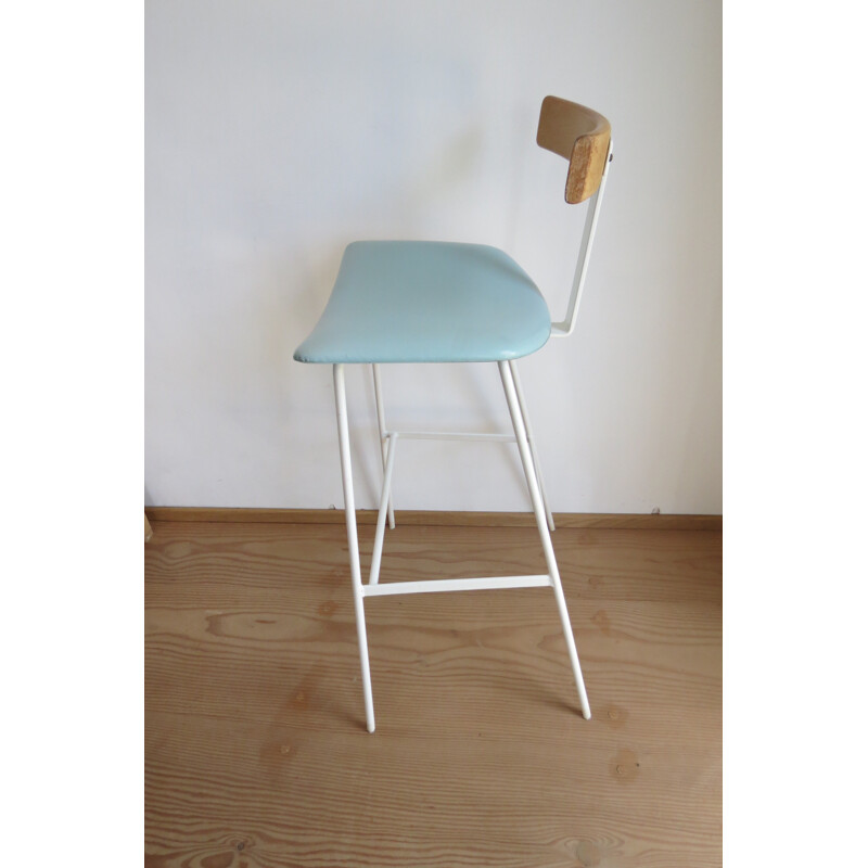 Program bar stool by Frank Guille for Kandya - 1950s