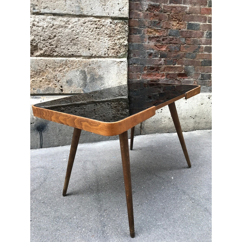 Table d'appoint vintage tchèque - 1960