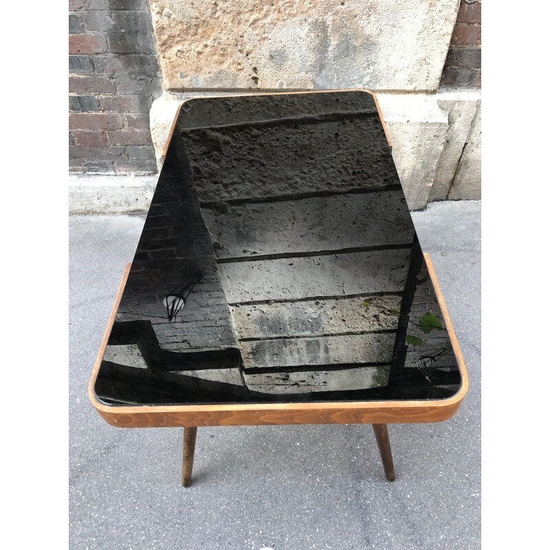 Czech vintage side table - 1960