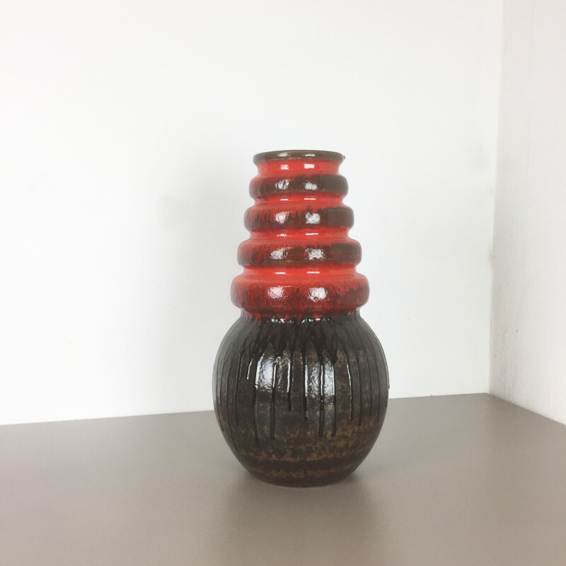 XXL Vintage vase, Fat Lava - 1970s