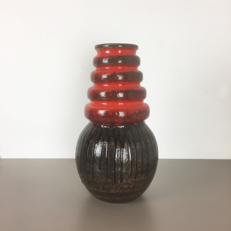 XXL Vintage vase, Fat Lava - 1970s