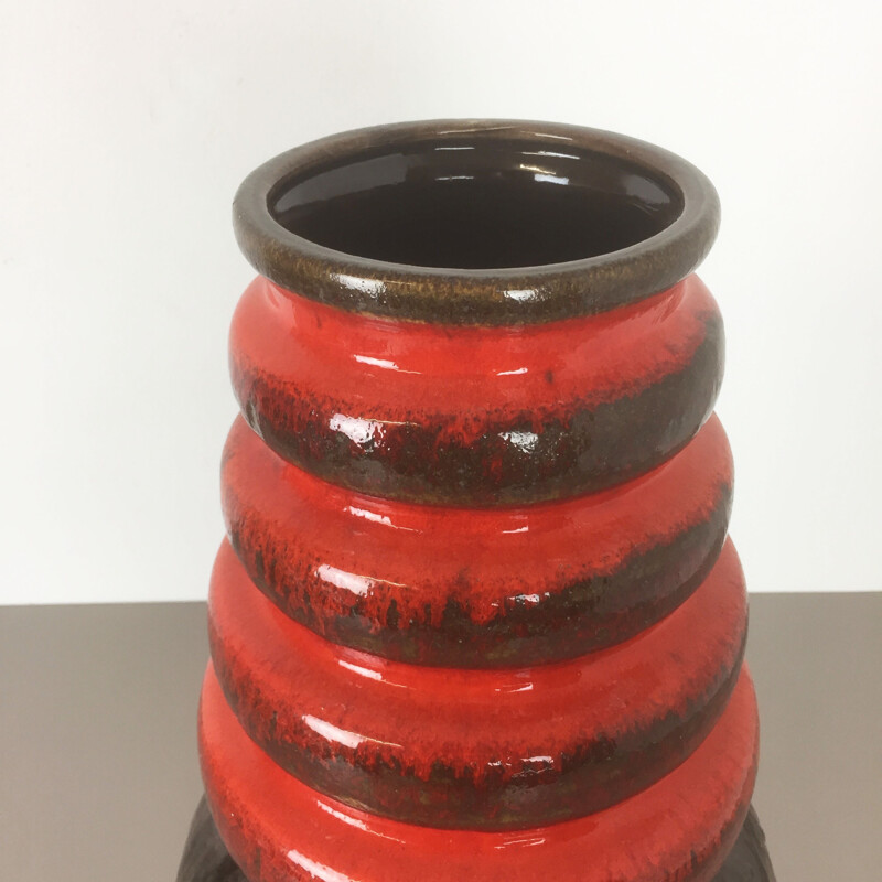 Vase vintage XXL, Fat Lava - 1970
