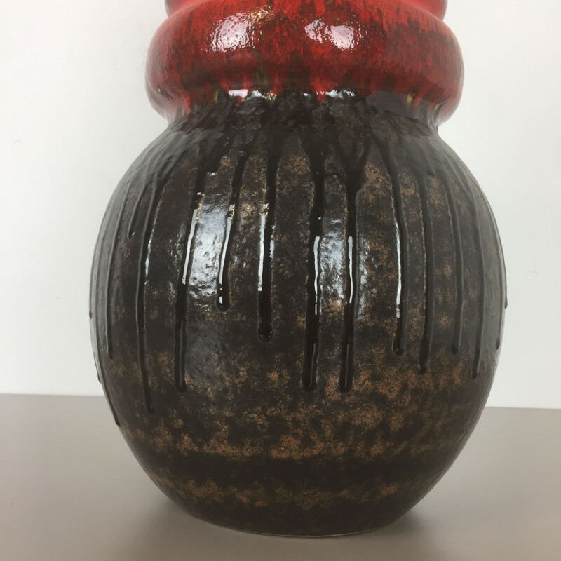 Vase vintage XXL, Fat Lava - 1970
