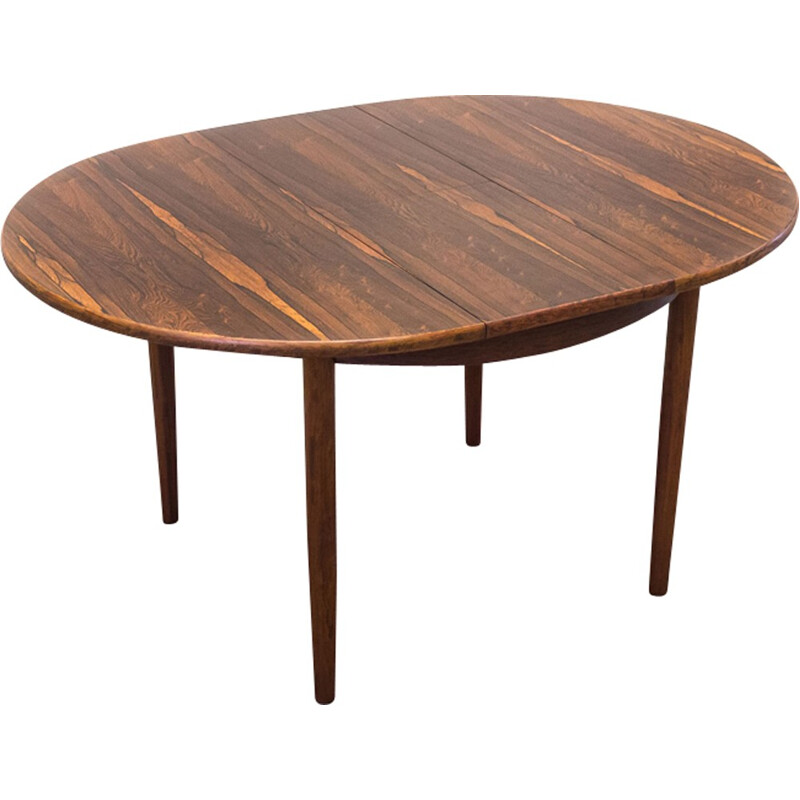 Vintage extendable rosewood dining table - 1960s