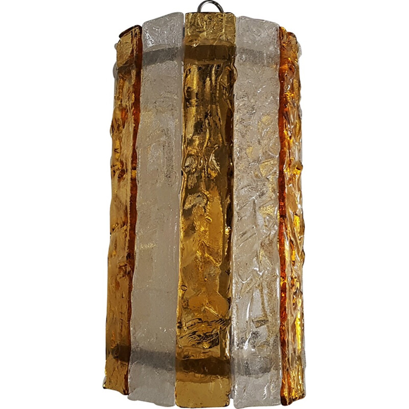 Mid-century murano glass ceiling lamp - 1970s