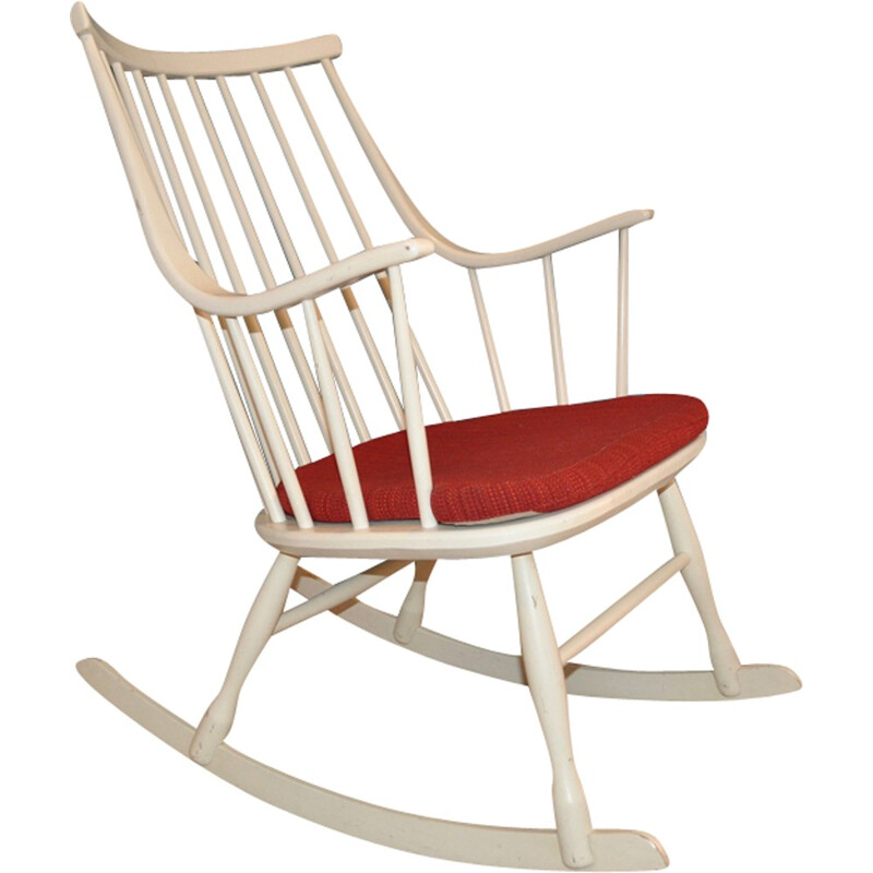 Rocking Chair vintage de Lena Larsson pour Nesto - 1960