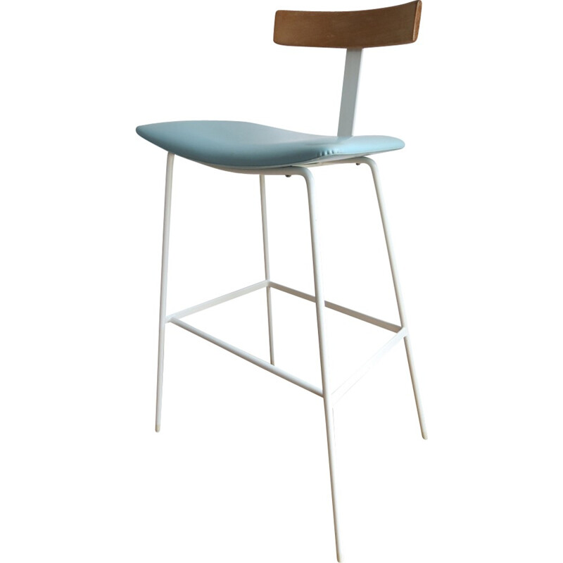 Program bar stool by Frank Guille for Kandya - 1950s