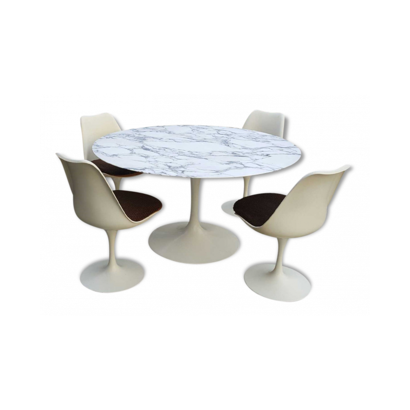 Tulip dining set by Eero Saarinen for Knoll - 1970s