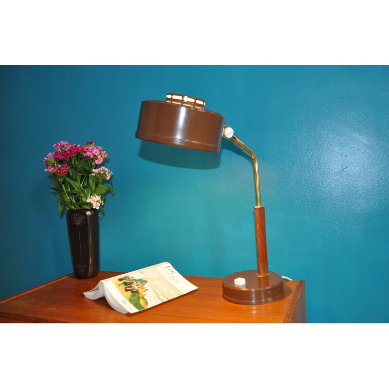 Vintage desk lamp by BJS Skelleftea - 1960s