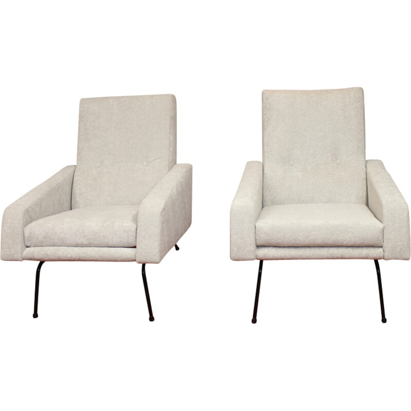 A pair of armchairs by Pierre Guariche from 1950