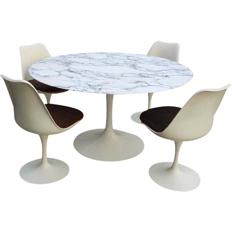 Tulip dining set by Eero Saarinen for Knoll - 1970s