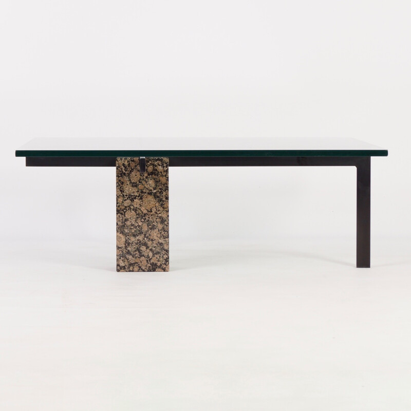 Vintage coffee table "KW-1" designed by Hank Kwint for Metaform - 1980s