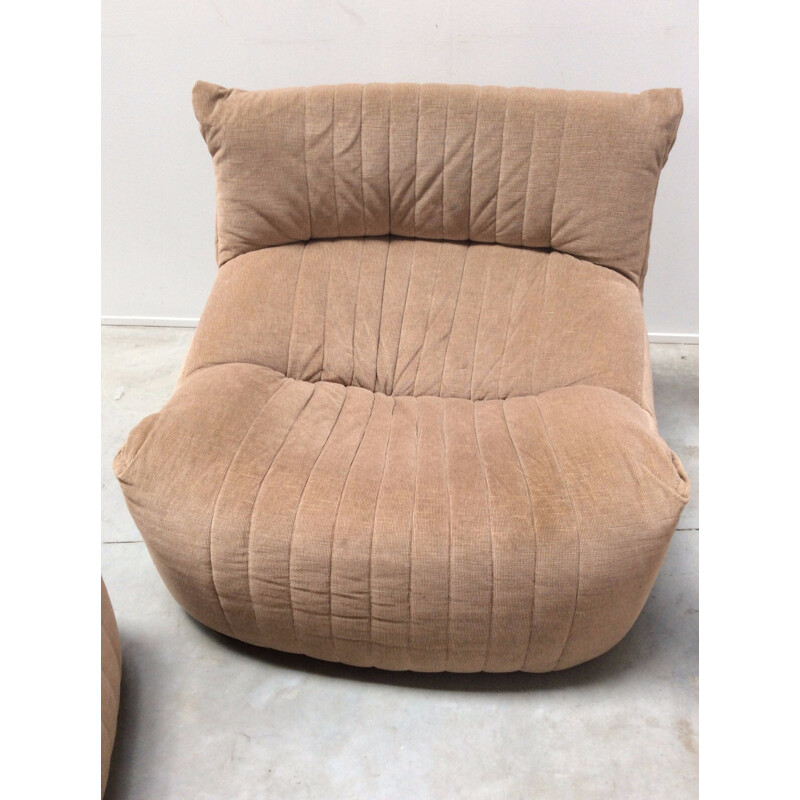 Ensemble de salon de Michel Ducaroy pour Ligne Roset - 1980