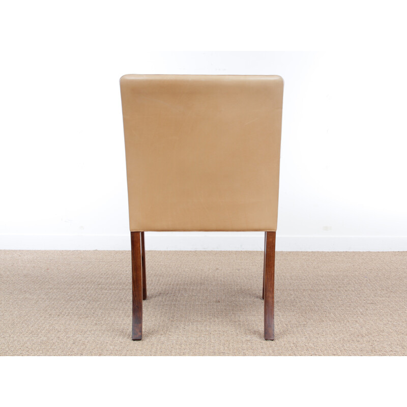 Scandinavische palissander fauteuil van Ole Wansher - 1940