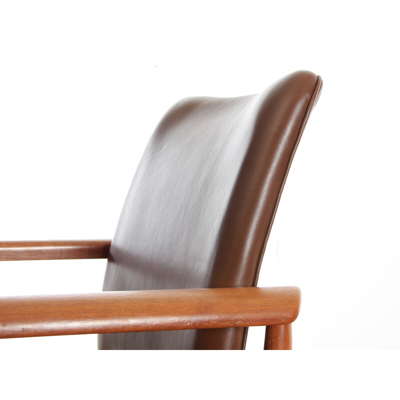 Set of 6 Diplomat teak armchairs by Finn Juhl - 1950s