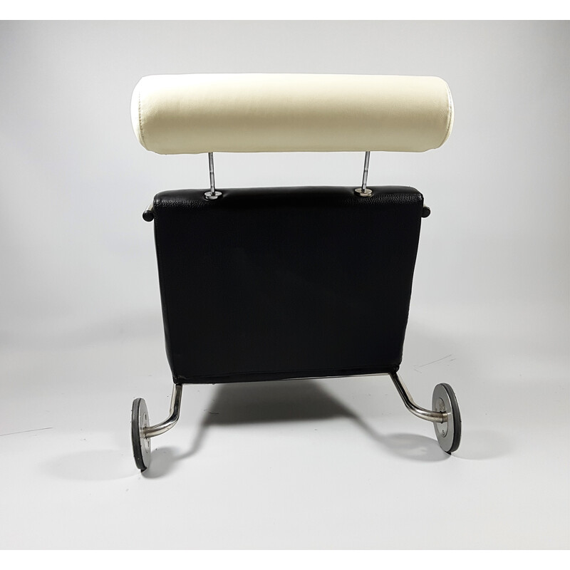 Peter Malys Zyklus vintage armchair and its ottoman for Cor - 1980s
