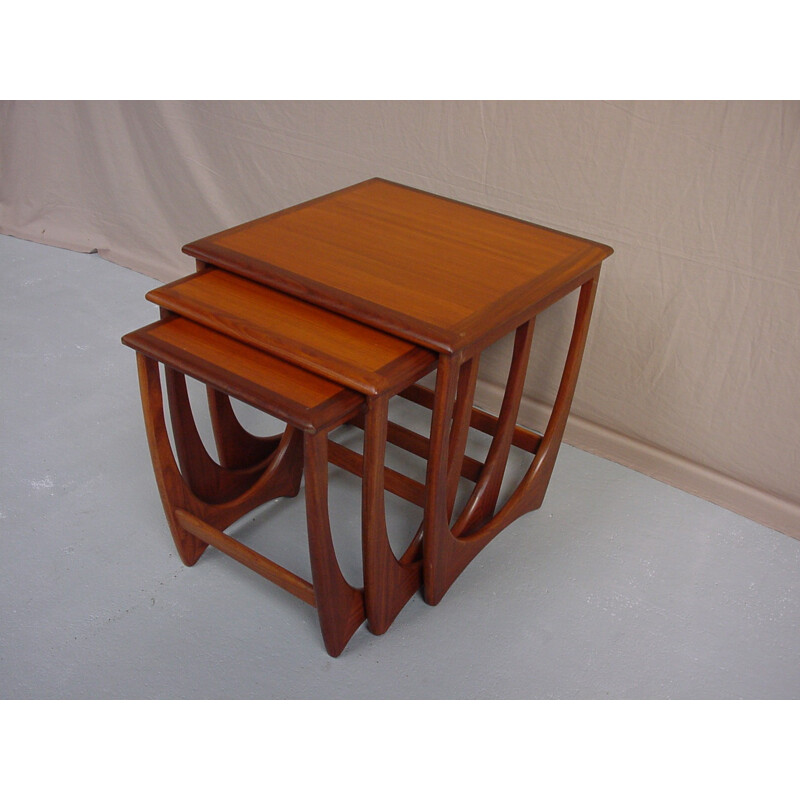 Vintage teak nesting tables - 1970s