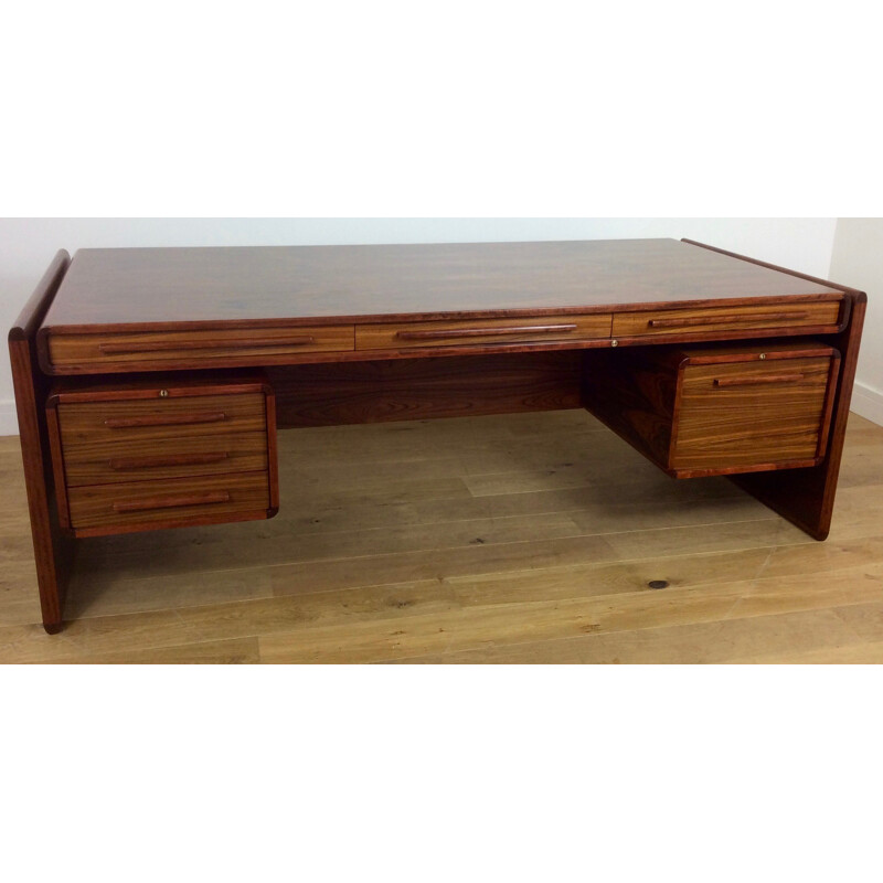 Vintage rosewood desk by Svend Dyrlund - 1960s