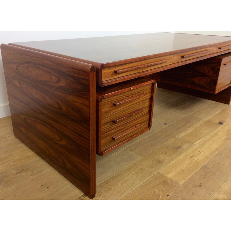 Vintage rosewood desk by Svend Dyrlund - 1960s