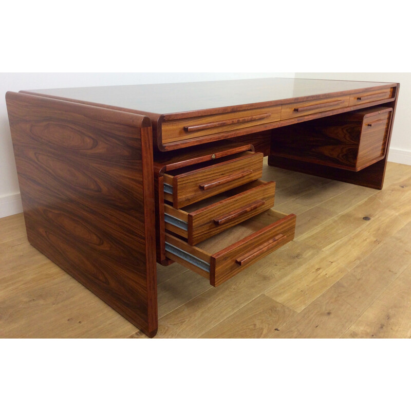 Vintage rosewood desk by Svend Dyrlund - 1960s