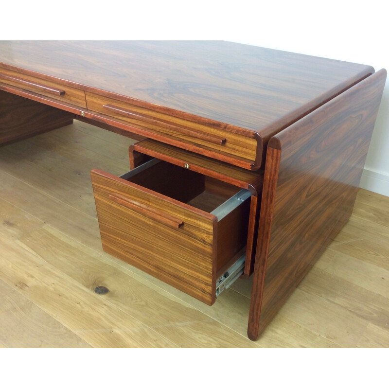 Vintage rosewood desk by Svend Dyrlund - 1960s