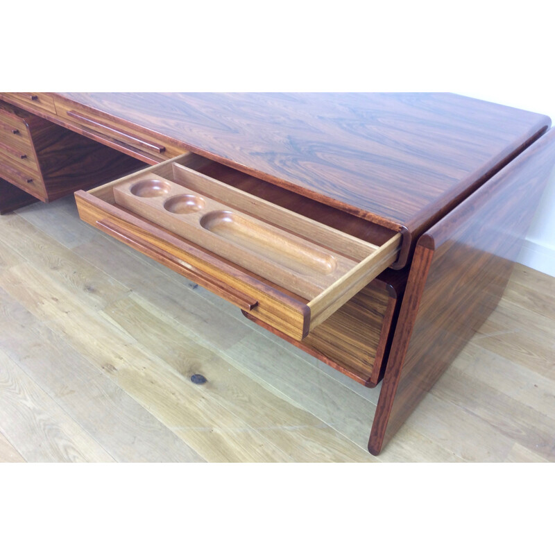 Vintage rosewood desk by Svend Dyrlund - 1960s