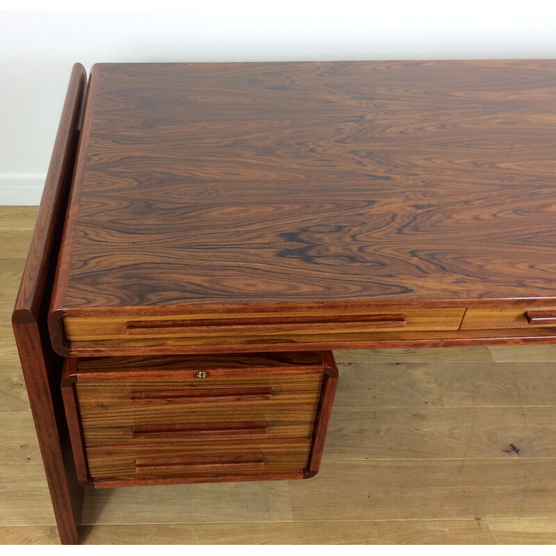 Vintage rosewood desk by Svend Dyrlund - 1960s