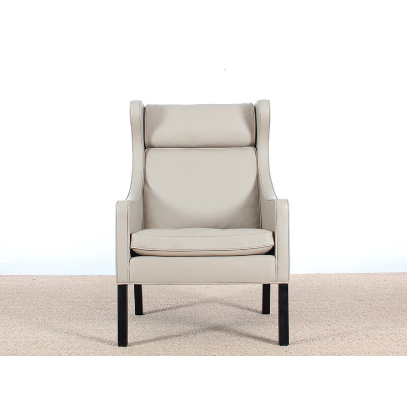 Pair of vintage Wing Chair 2204 by Borge Mogensen for Fredericia Furniture - 2000s