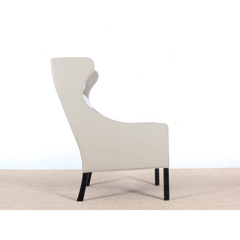Pair of vintage Wing Chair 2204 by Borge Mogensen for Fredericia Furniture - 2000s