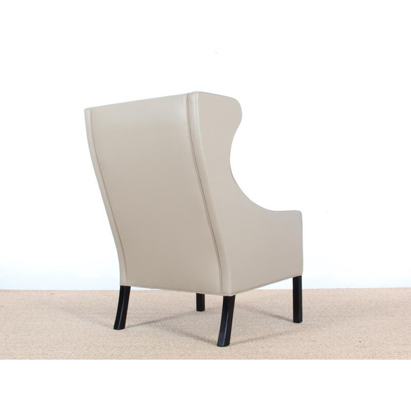 Pair of vintage Wing Chair 2204 by Borge Mogensen for Fredericia Furniture - 2000s