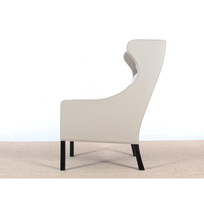 Pair of vintage Wing Chair 2204 by Borge Mogensen for Fredericia Furniture - 2000s