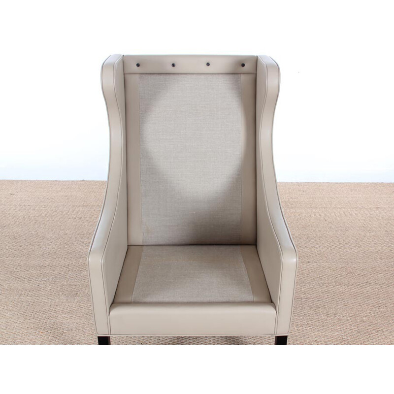 Paire de fauteuils Wing Chair 2204 de Borge Mogensen pour Fredericia Furniture - 2000