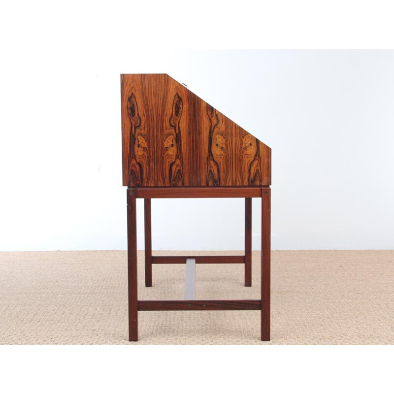 Escandinávia de mesa de vintage no Rio Rosewood, 1960