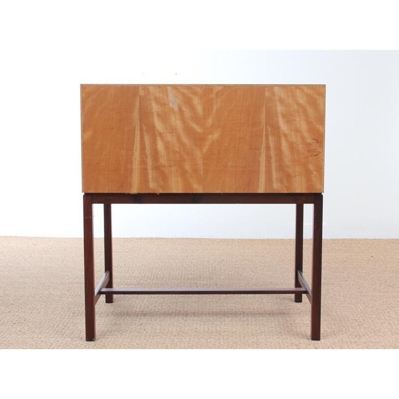 Scandinavian vintage desk in Rio rosewood, 1960