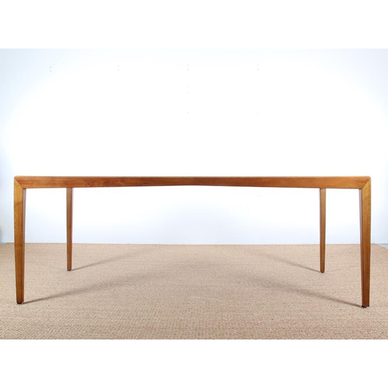 Large model "Président" Mahogany Executive Desk by de Severin Hansen for Haslev Møbelsnedkeri - 1960s