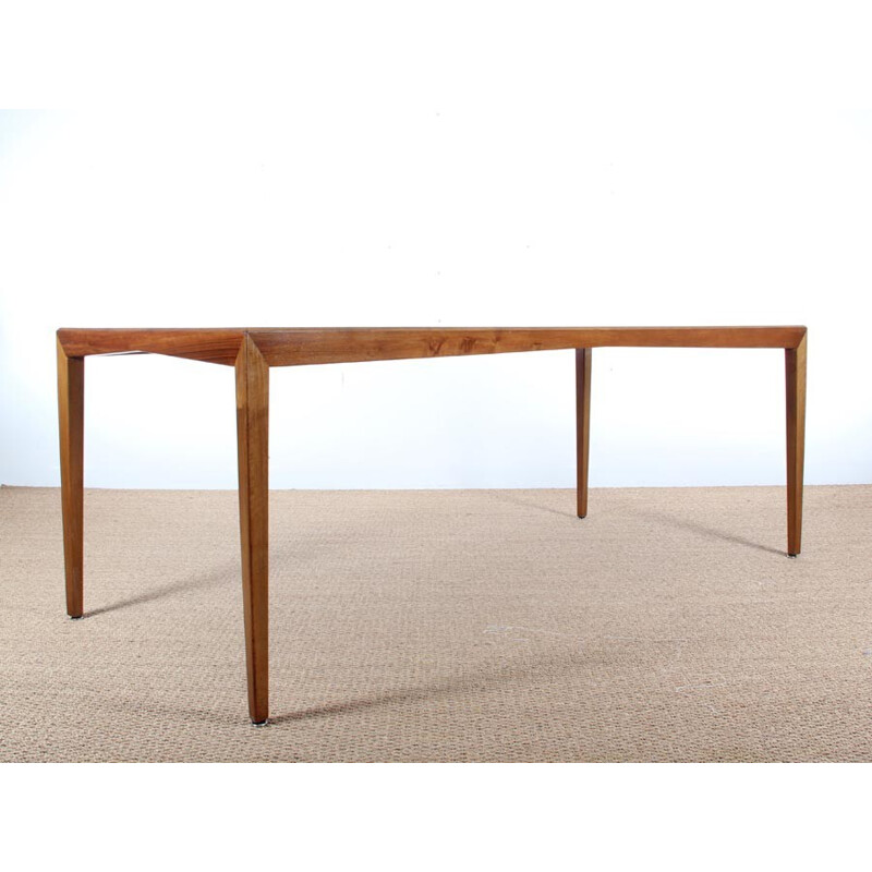 Large model "Président" Mahogany Executive Desk by de Severin Hansen for Haslev Møbelsnedkeri - 1960s