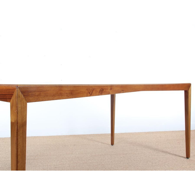 Large model "Président" Mahogany Executive Desk by de Severin Hansen for Haslev Møbelsnedkeri - 1960s