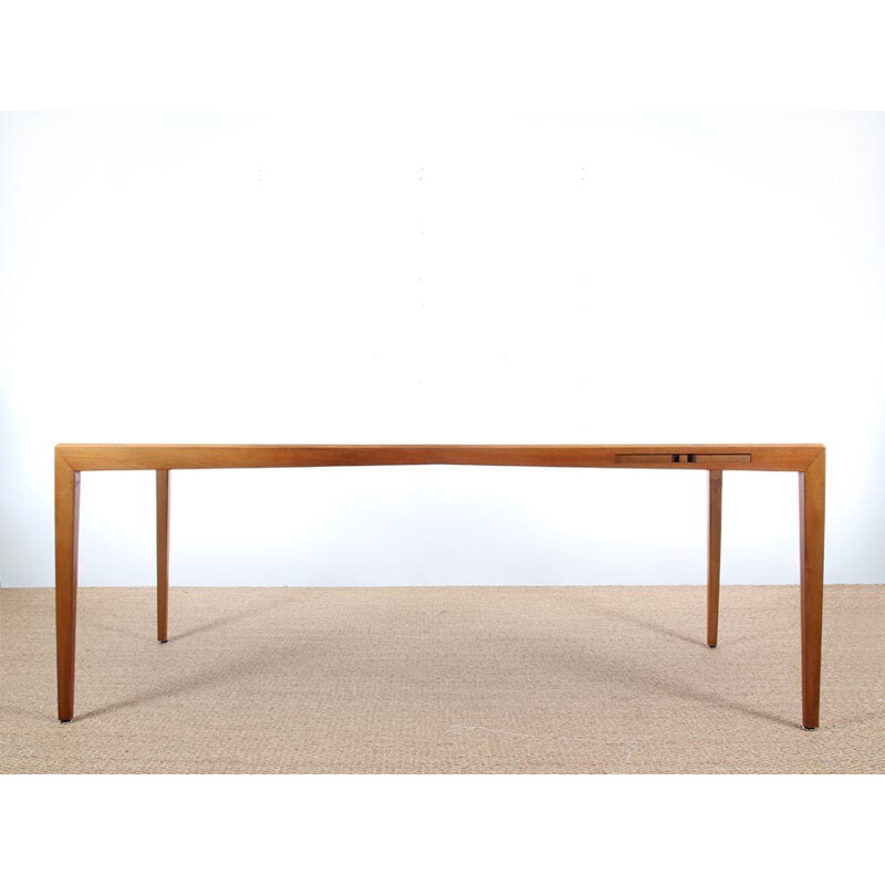 Large model "Président" Mahogany Executive Desk by de Severin Hansen for Haslev Møbelsnedkeri - 1960s