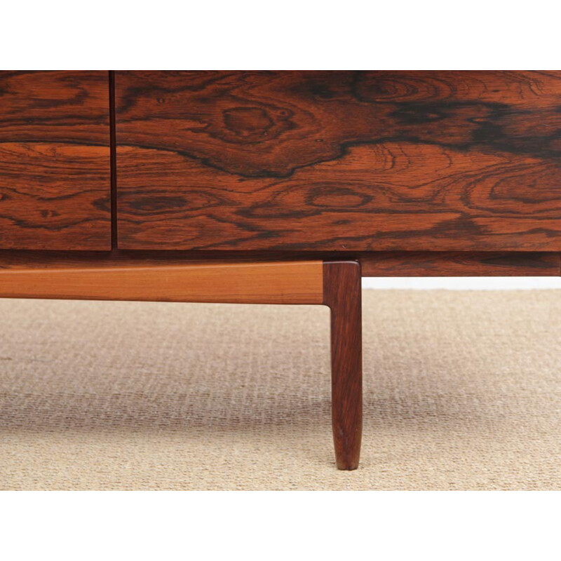 Scandinavian Rio rosewood sideboard FA 66 model by  Ib Kofod Larsen - 1960s