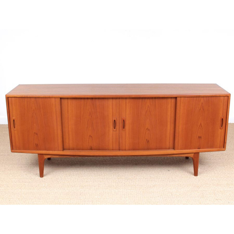 Scandinavian Teak Sideboard by H. P. Hansen - 1950s