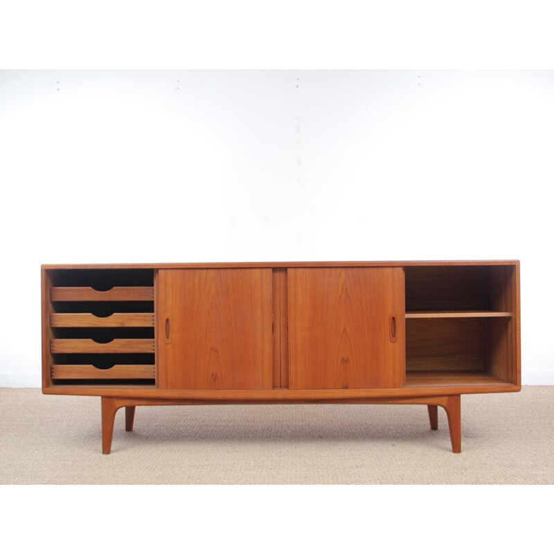 Scandinavian Teak Sideboard by H. P. Hansen - 1950s