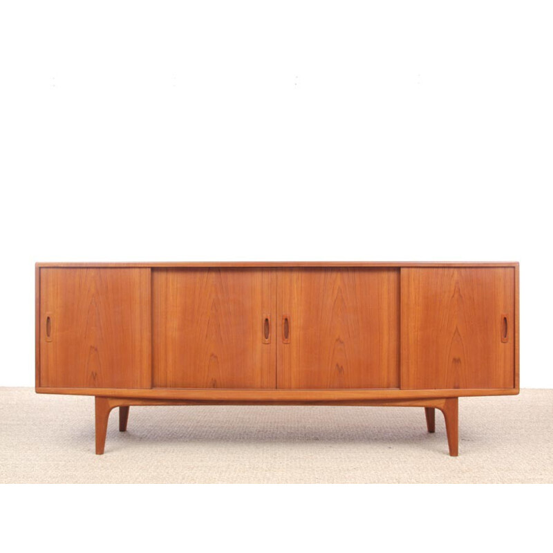 Scandinavian Teak Sideboard by H. P. Hansen - 1950s