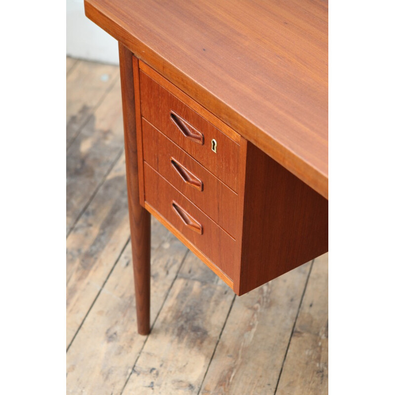 Mid-century Danish Teak Desk - 1960s