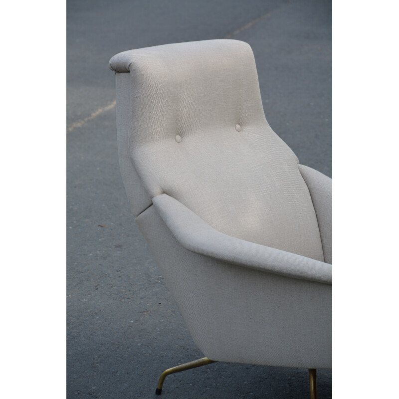 Paire de fauteuils vintage de Guy Besnard - 1960
