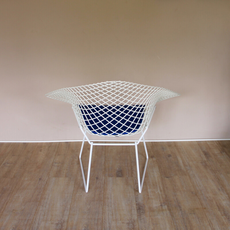 White "Diamond" armchair, Harry BERTOIA - 1960s