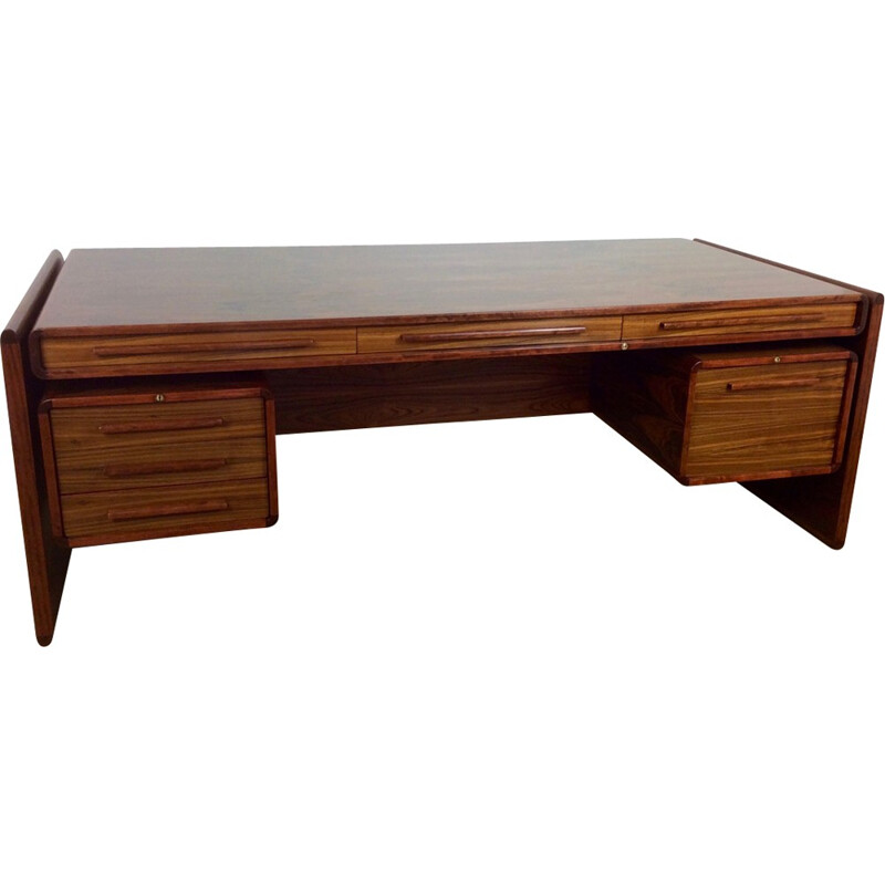 Vintage rosewood desk by Svend Dyrlund - 1960s