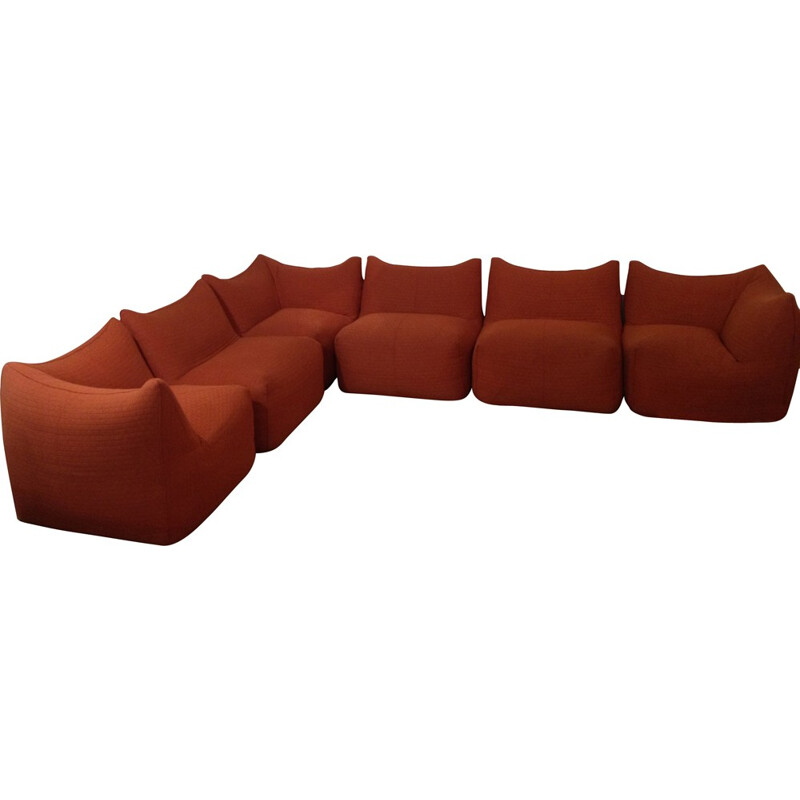 Set of living room "Bambole" by Bellini - 1970s