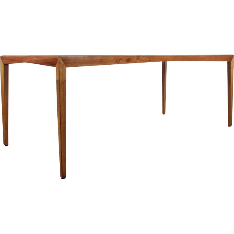 Large model "Président" Mahogany Executive Desk by de Severin Hansen for Haslev Møbelsnedkeri - 1960s