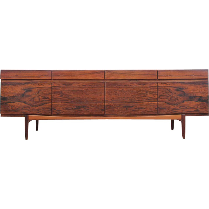 Scandinavian Rio rosewood sideboard FA 66 model by  Ib Kofod Larsen - 1960s