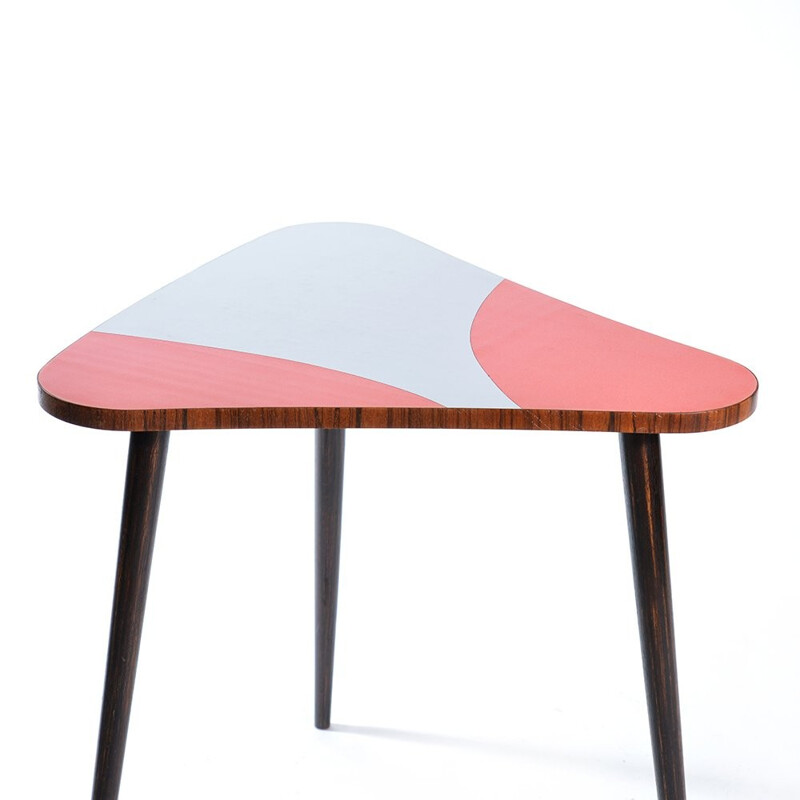 Triangular Coffee Table with Formica top, Czechoslovakia - 1960s